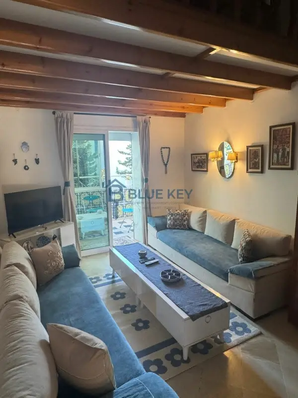 Appartement S+1 avec mezzanine pour location par nuitée situé a Hammamet sud